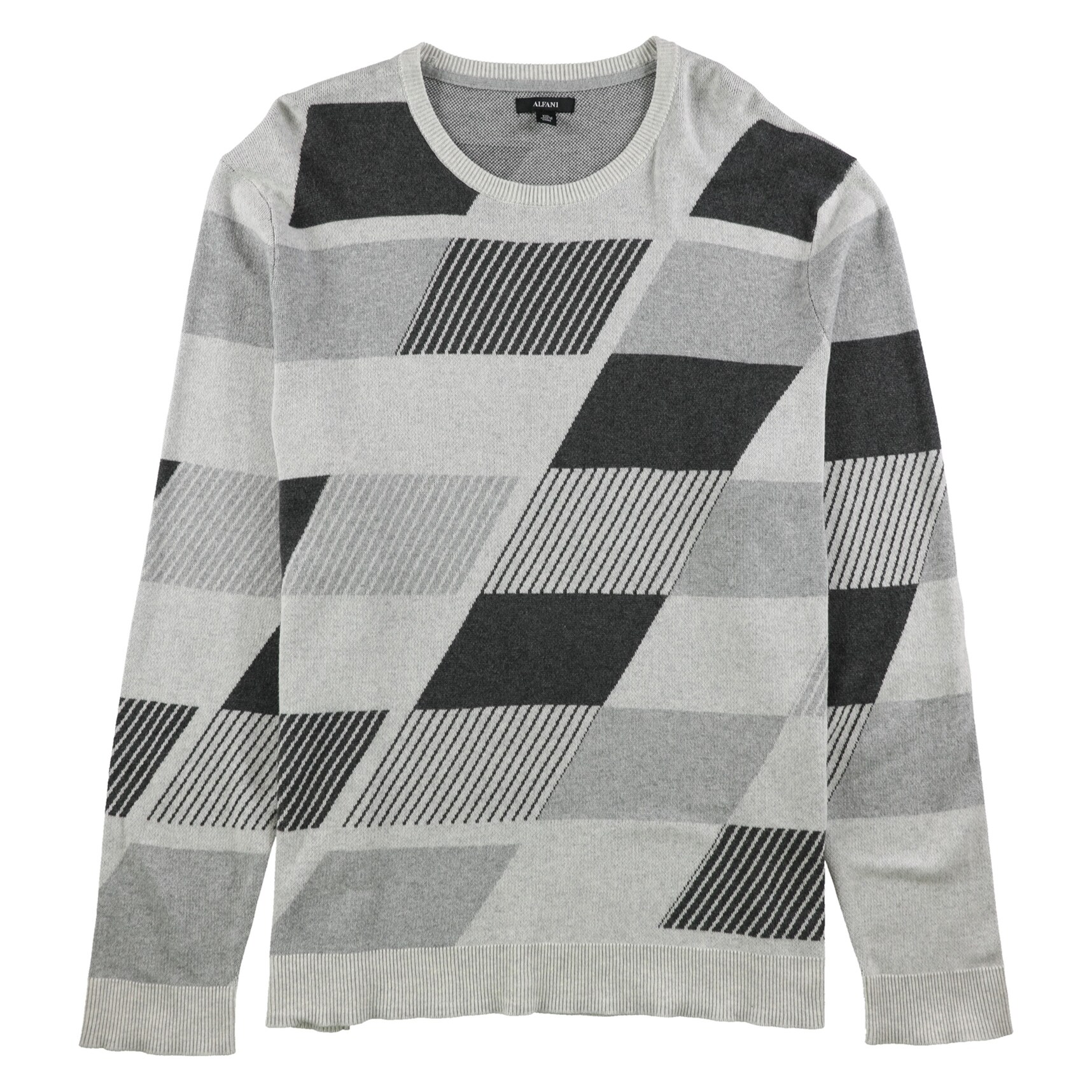 Shop Alfani Mens Abstract Color Block Pullover Sweater Overstock 30049450