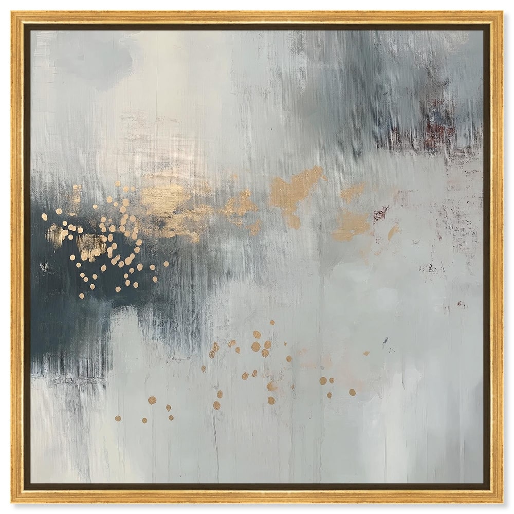 Silvered Hues and Gold II Canvas by Art Remedy