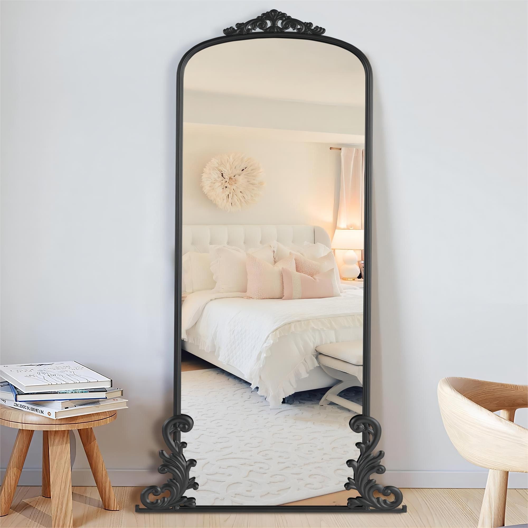 Distressed Full Length Mirror 65''*17''*1.6 Bed Bath & Beyond 35162753