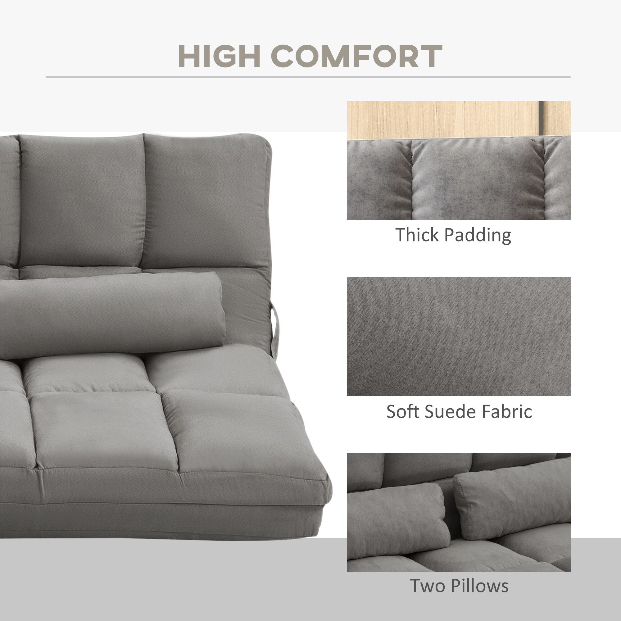 Couch on sale headrest pillow