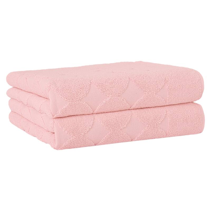 Authentic Hotel and Spa Turkish Cotton Bath Mat (Set of 2)