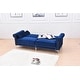 preview thumbnail 42 of 78, Legend Furniture Covertible Velvet Sofa Bed Sleeper