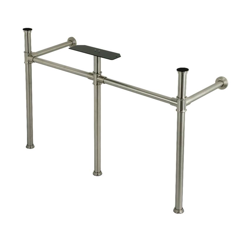 Kingston Brass VPBT1488 Imperial Stainless Steel Console Sink Legs - Brushed Nickel