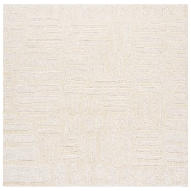 SAFAVIEH Handmade Ebony Bayla Wool Rug