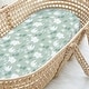 preview thumbnail 3 of 3, The Peanutshell Green Safari Bassinet Crib Sheet 4 Pack Set