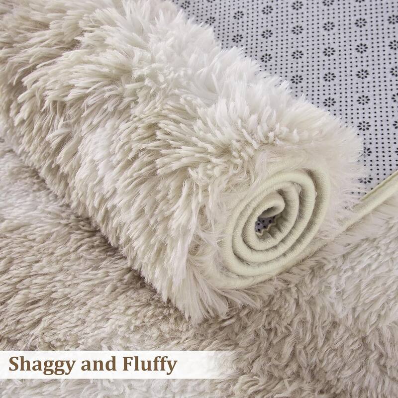 Garvee Shag Fluffy Area Rug Modern Indoor Plush Shaggy Carpet
