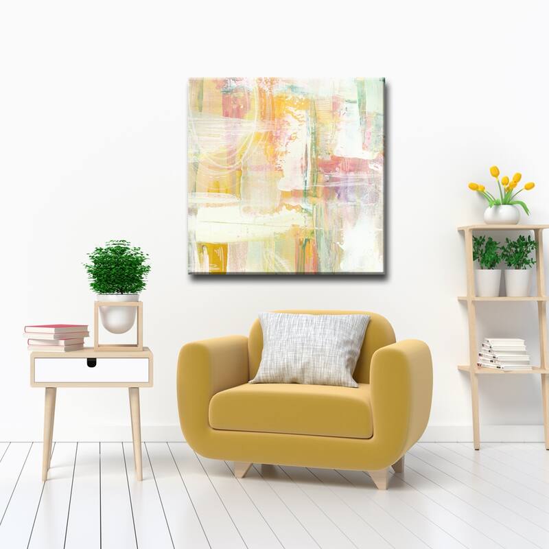 'Sweet Floral Dreams' Canvas Art Print
