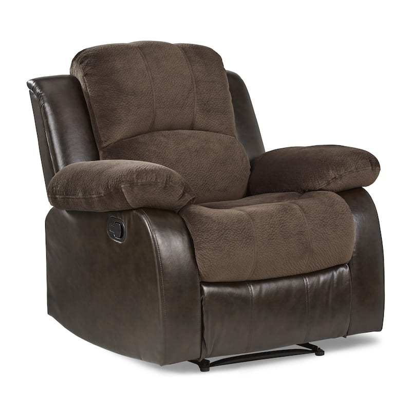Lucca Reclining Chair - Chocolate