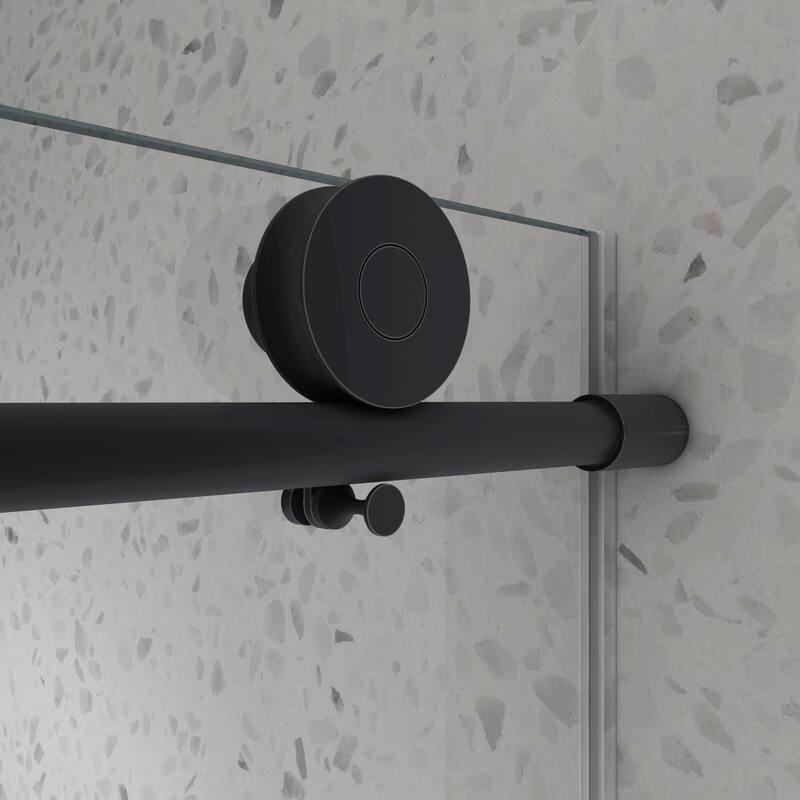56"-60"W x 70"Frameless Tub Door with Adjustable Soft-Close Feature