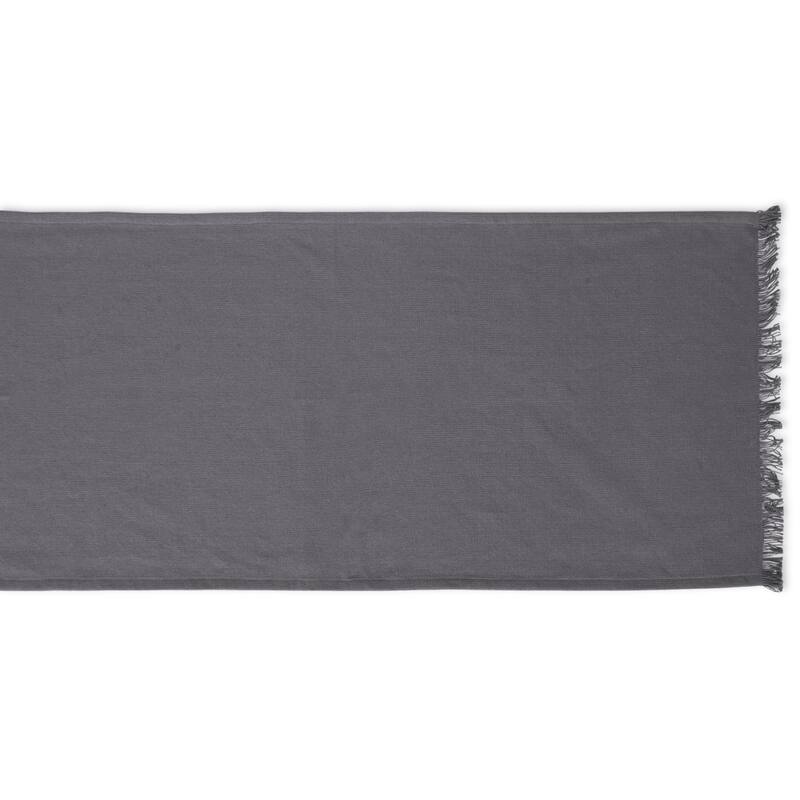 DII Heavyweight Fringed Table Runner