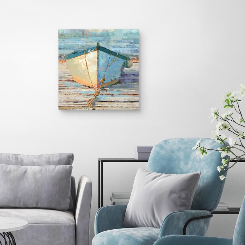 Jetty by Studio Arts Canvas Art Print