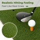 preview thumbnail 9 of 8, Costway 5 x 4 FT Golf Hitting Mat Artificial Indoor Outdoor Turf Golf - See Details