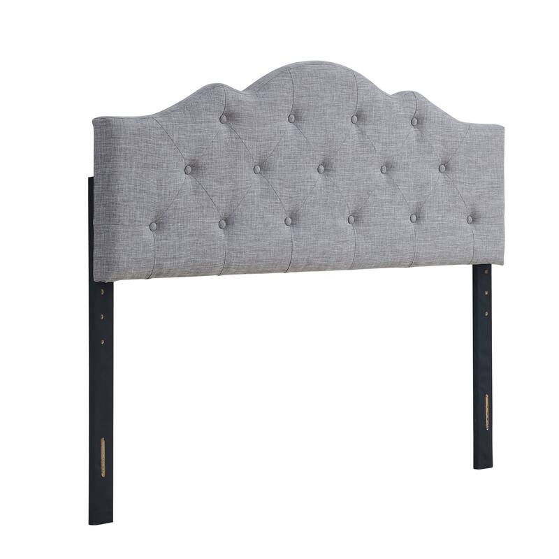 Charlie Upholstered Tufted Round Headboard