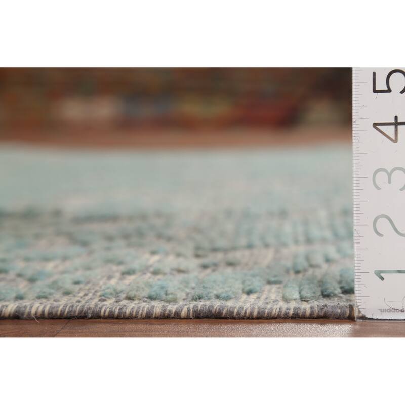 Moroccan Abstract Area Rug Handmade Wool Carpet - 6'0"x 9'1"