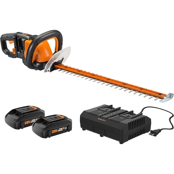 Worx 40V Power Share Cordless 24 Hedge Trimmer On Sale Bed