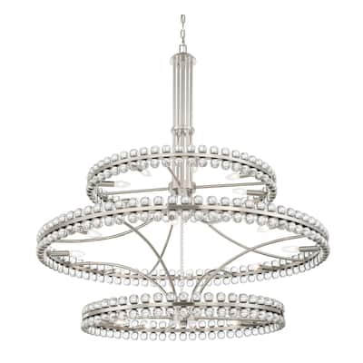 Crystorama Lighting Group CLO-8000 Clover 24 Light 48" Wide Ring