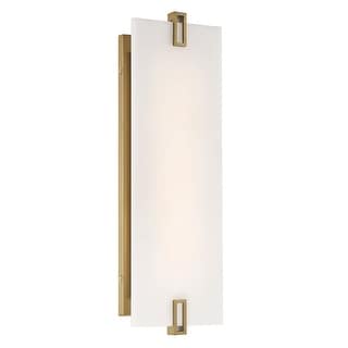 Minka Lavery 921-L Aizen 19" Tall LED Wall Sconce with Faux Alabaster