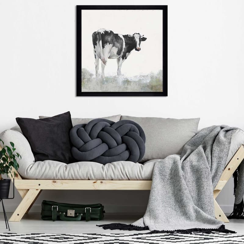 "Posing Cow" Print on Acrylic.