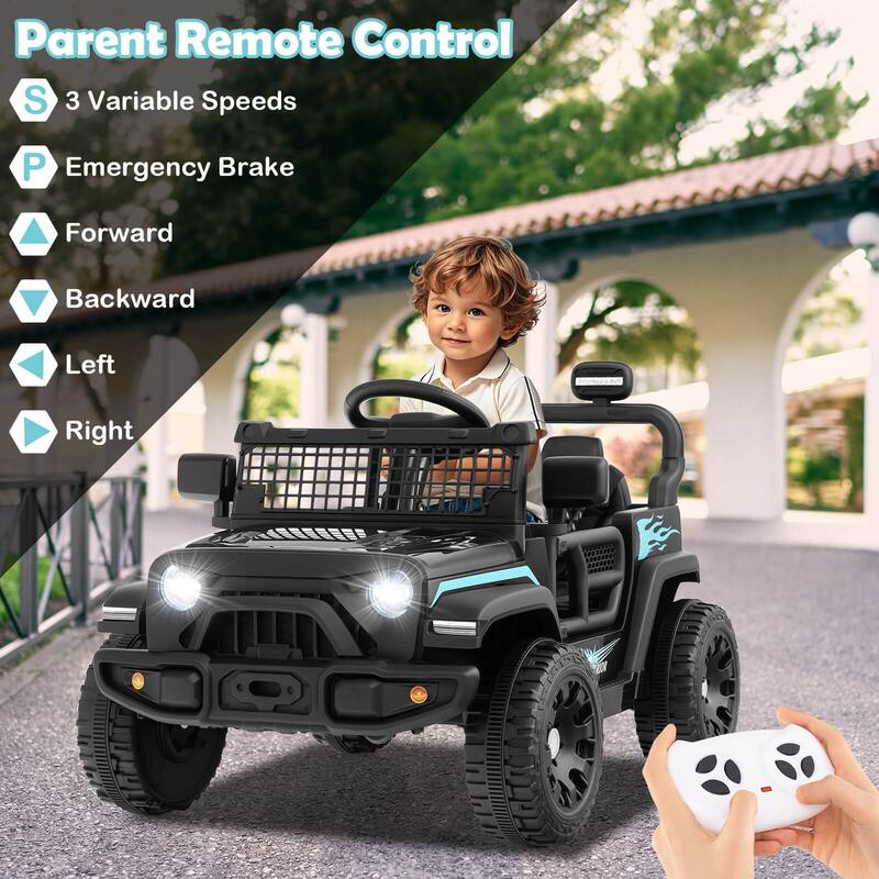 Costway 12V Kids Ride on Truck Car Battery Powered Electric Vehicle - See Details