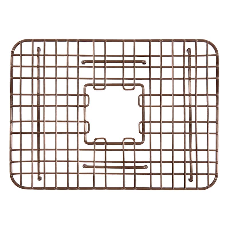 SinkSense Sullivan Antique Brown 18" x 13" Kitchen Sink Bottom Grid