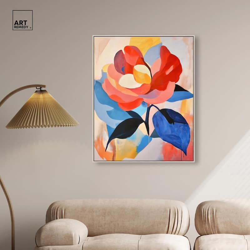 Chromatic Explosion I Canvas by Art Remedy