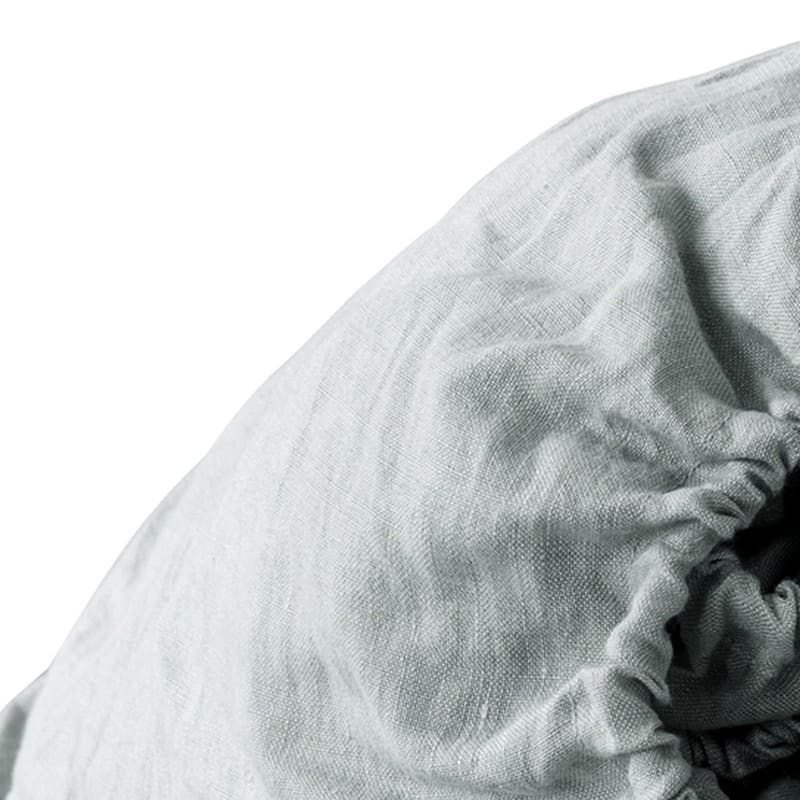 Blue Linen Queen Fitted sheet