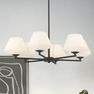 Hunter Celestial Valley 6-Light Chandelier - Contemporary, Transitional