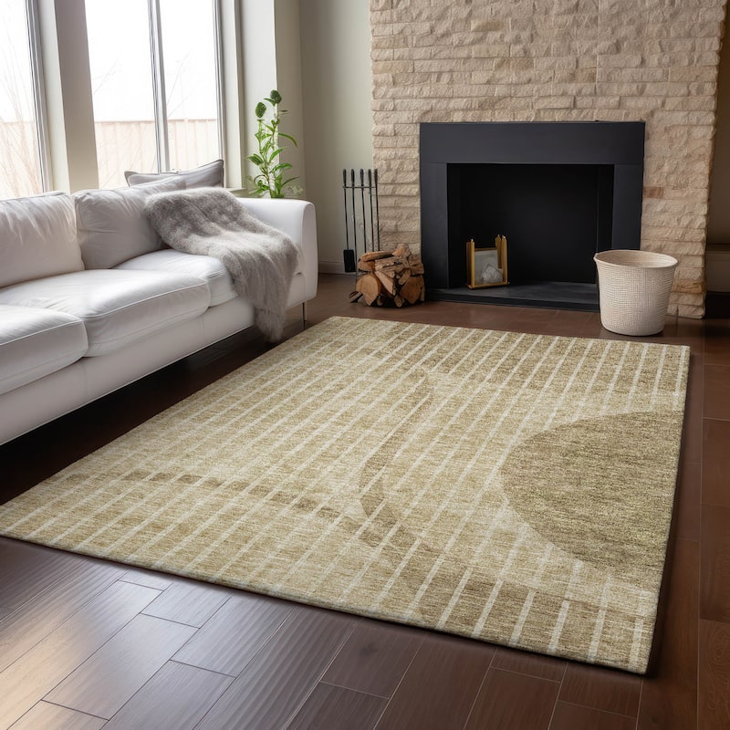 Premium Washable Super Soft Contemporary Deco Mayfield Rug