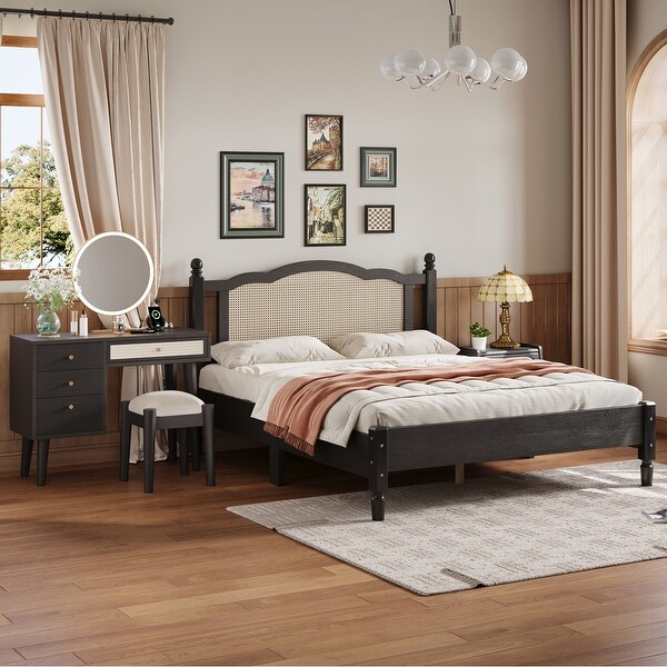 Black bedroom stool discount