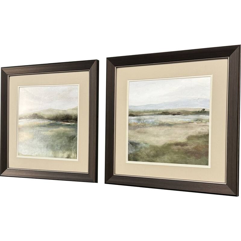 Paragon Tranquil Valley Views Framed Art - Set of 2