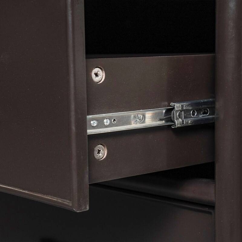 6-Drawers Stylish Storage Cabinet for Living Room and Dining Room Organization