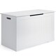 preview thumbnail 15 of 21, Wooden Toy Box Kids Storage Chest Bench - 30" x 16" x 19" (L x W x H)