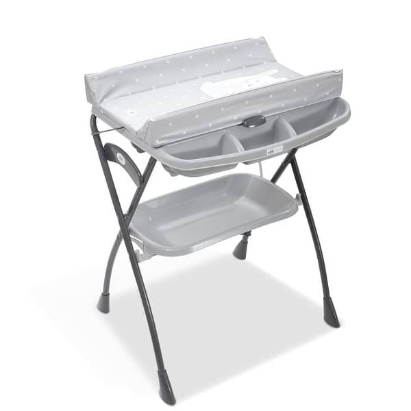 slide 2 of 18, Sorelle Furniture Volare Bathinette Grey