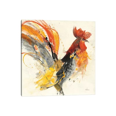 iCanvas "Festive Rooster I" by Albena Hristova Canvas Print