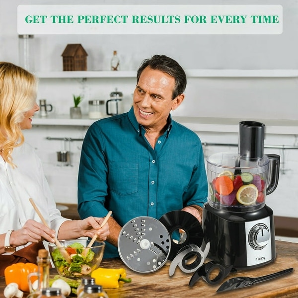 Tieasy 10 cup Food Processor 600W Multifunctional 5 in 1 Blender Chopper Juicer Mixer Shredding On Sale Bed Bath Beyond 38212354
