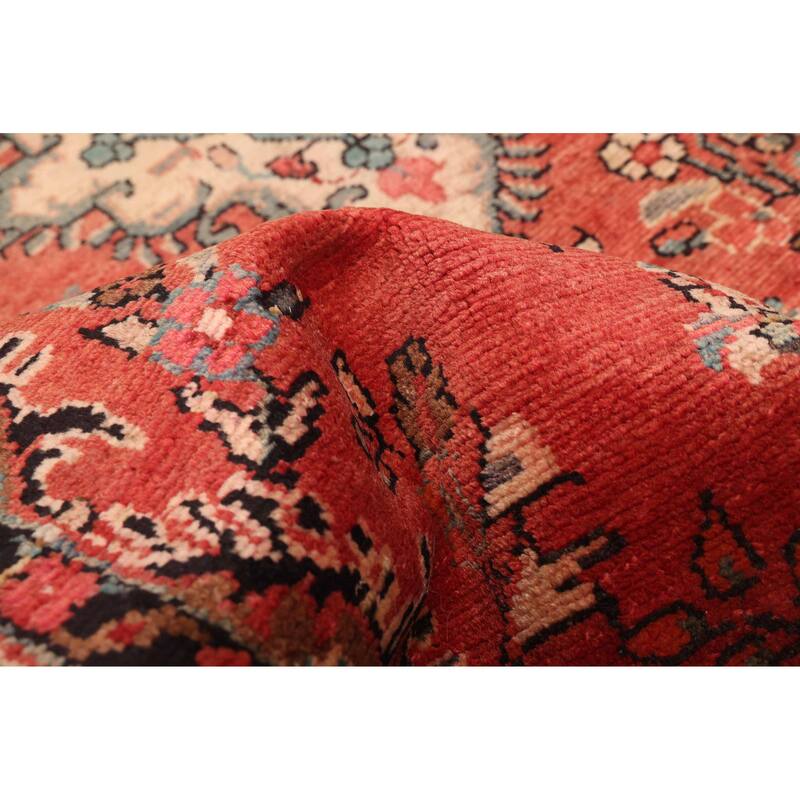 ECARPETGALLERY Hand-knotted Andelz Red Wool Rug - 3'5 x 5'9