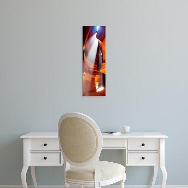 Easy Art Prints Panoramic Images's 'Rock formations in a slot canyon, Upper Antelope Canyon, Page, Arizona' Canvas Art