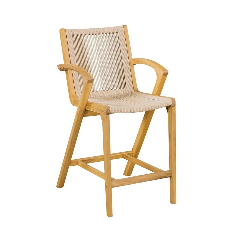 Luca Rope Counter Height Bar Stool