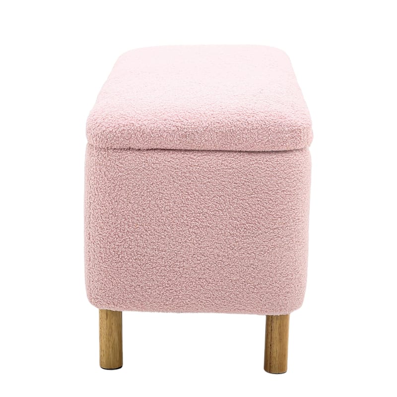 39'' L Upholstered Storage Ottoman Bench