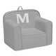 preview thumbnail 3 of 2, Delta Children Personalized Monogram Cozee Chair - Customize with Letter M