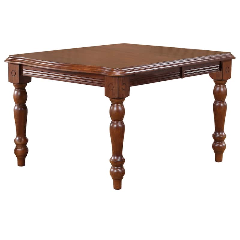 Extendable Dining Table 72" Rectangular Seats 8 - Art Deco Style Table - 72