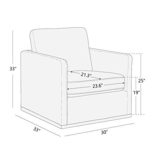 Shane Modern Swivel Accent Arm Chair