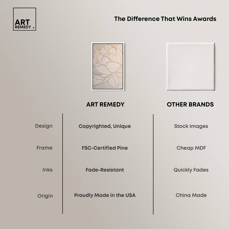 Sculpted Shards II Canvas by Art Remedy