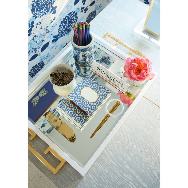Avondale Tray, White