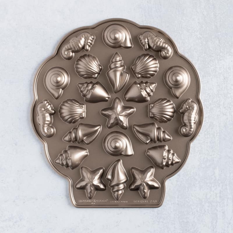 Nordic Ware Cast Aluminum Seashell Bites Pan