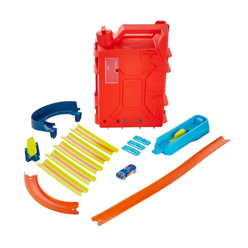 Hot Wheels Track Builder Unlimited Fuel Can Stunt Box