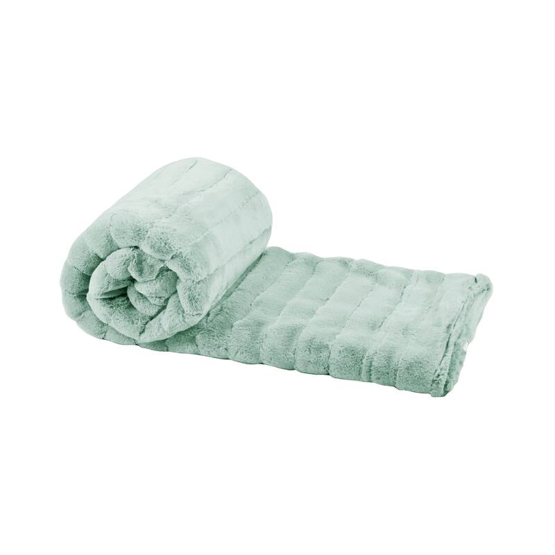 Supermink Decorative Fauxfur Throw 50'' x 60''