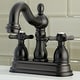 preview thumbnail 6 of 9, Kingston Brass Essex Centerset Bathroom Faucet - Includes Metal Pop-Up