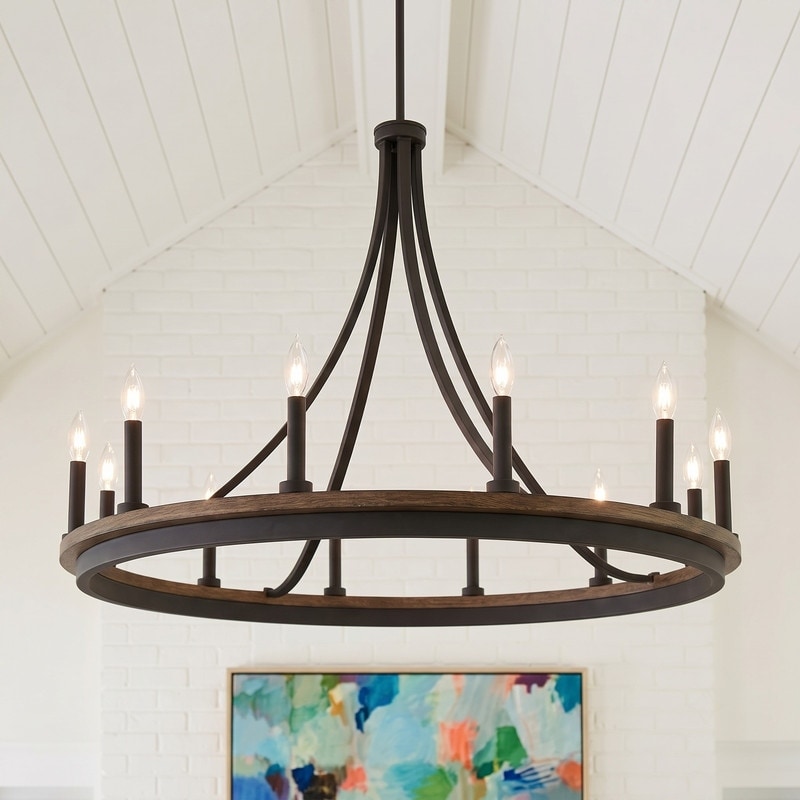 Acroma 12-light 40In Modern Farmhouse Large Empire Chandelier