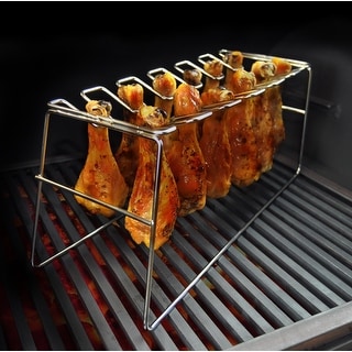 Bayou Classic® Stainless Chicken Leg Rack - N/A - Bed Bath & Beyond ...